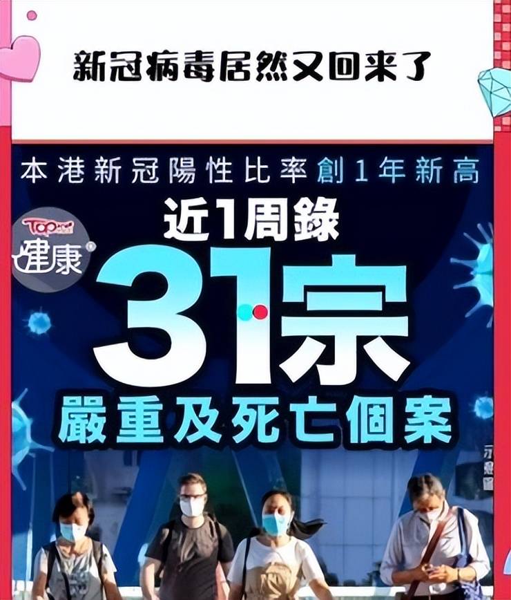 港现新冠病毒变异株陈奕迅已确诊九游会网站一周31人死亡！香(图8)